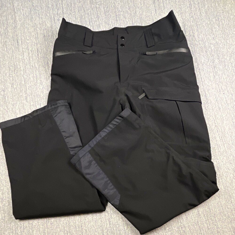 Body Glove Style 6739 Pants Mens L Large Black Lightweight Spring Cargo Thin